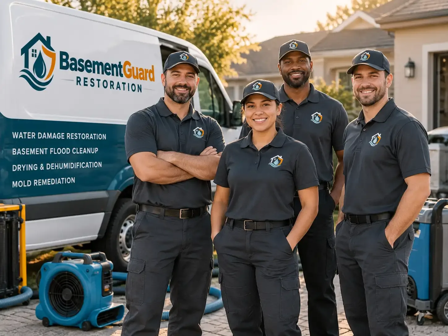 Basement Water Damage Restoration company in Foss, OK